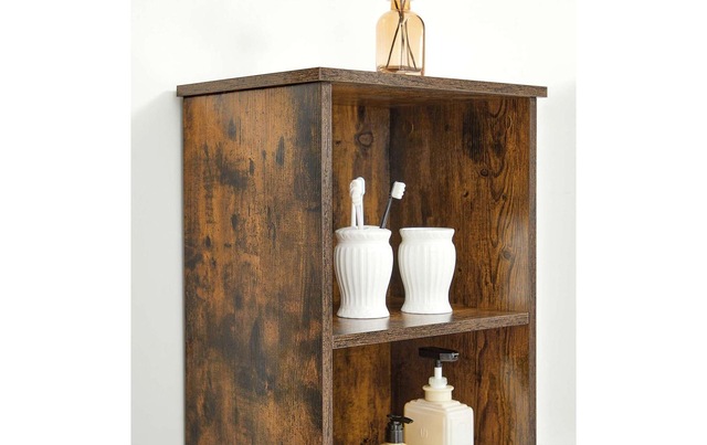 VASAGLE Vitrine »40 x 167 cm Braun«