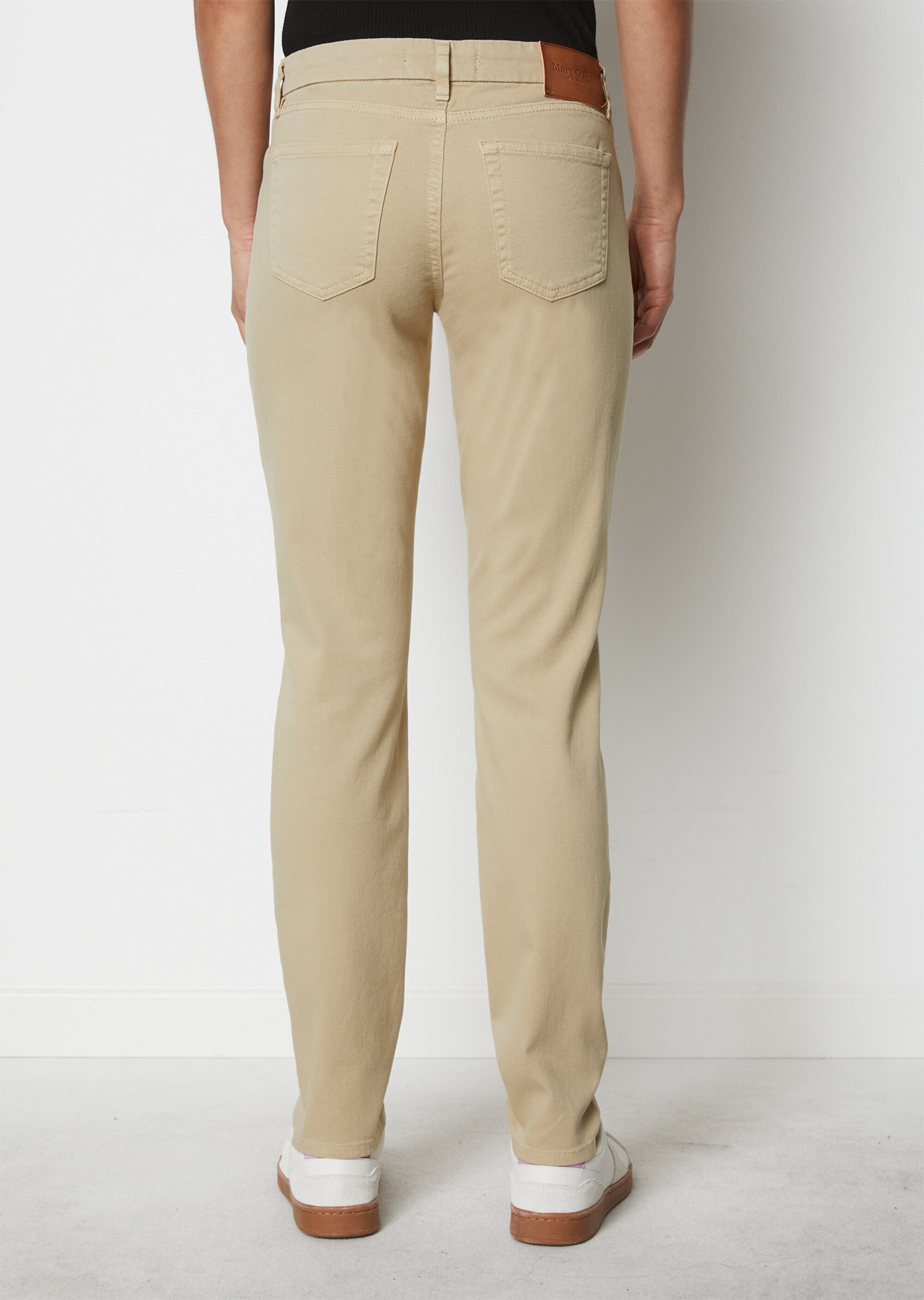 Hose Modell ALBY slimaus softem Stretch-Twill