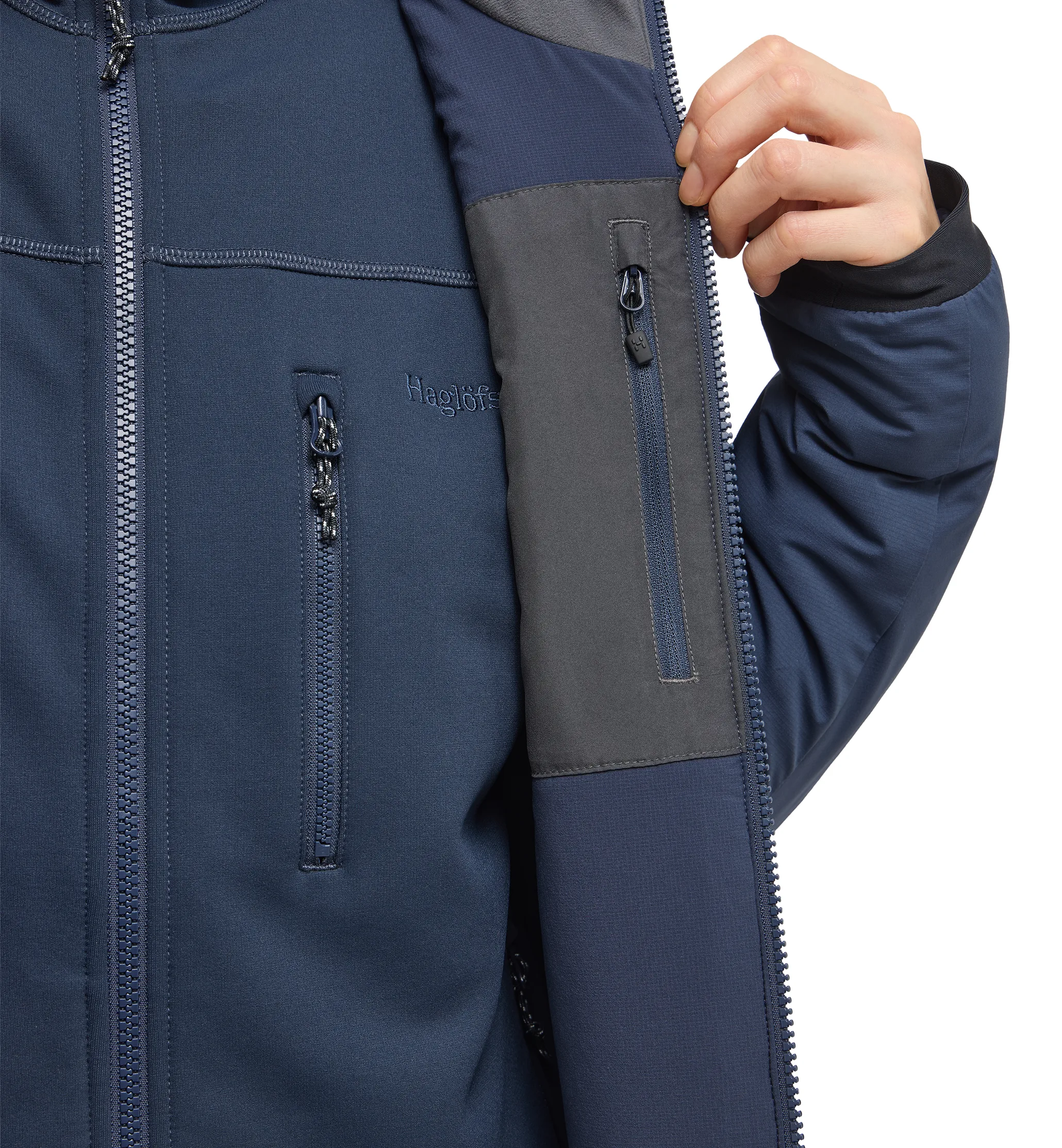 Haglöfs Women's Mimic Alert Hood Tarn Blue