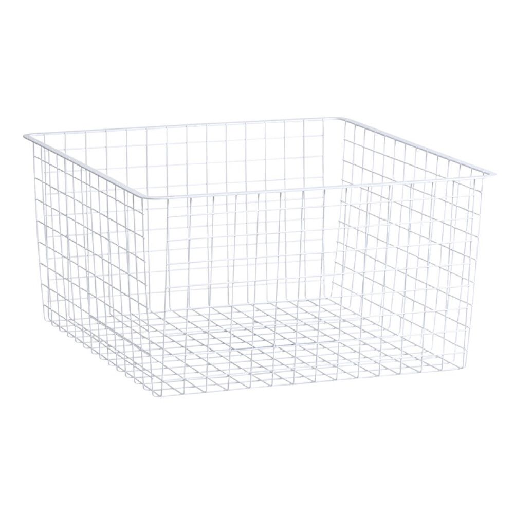 TRÅDKURV ELFA 527X527X285MM HVIT
