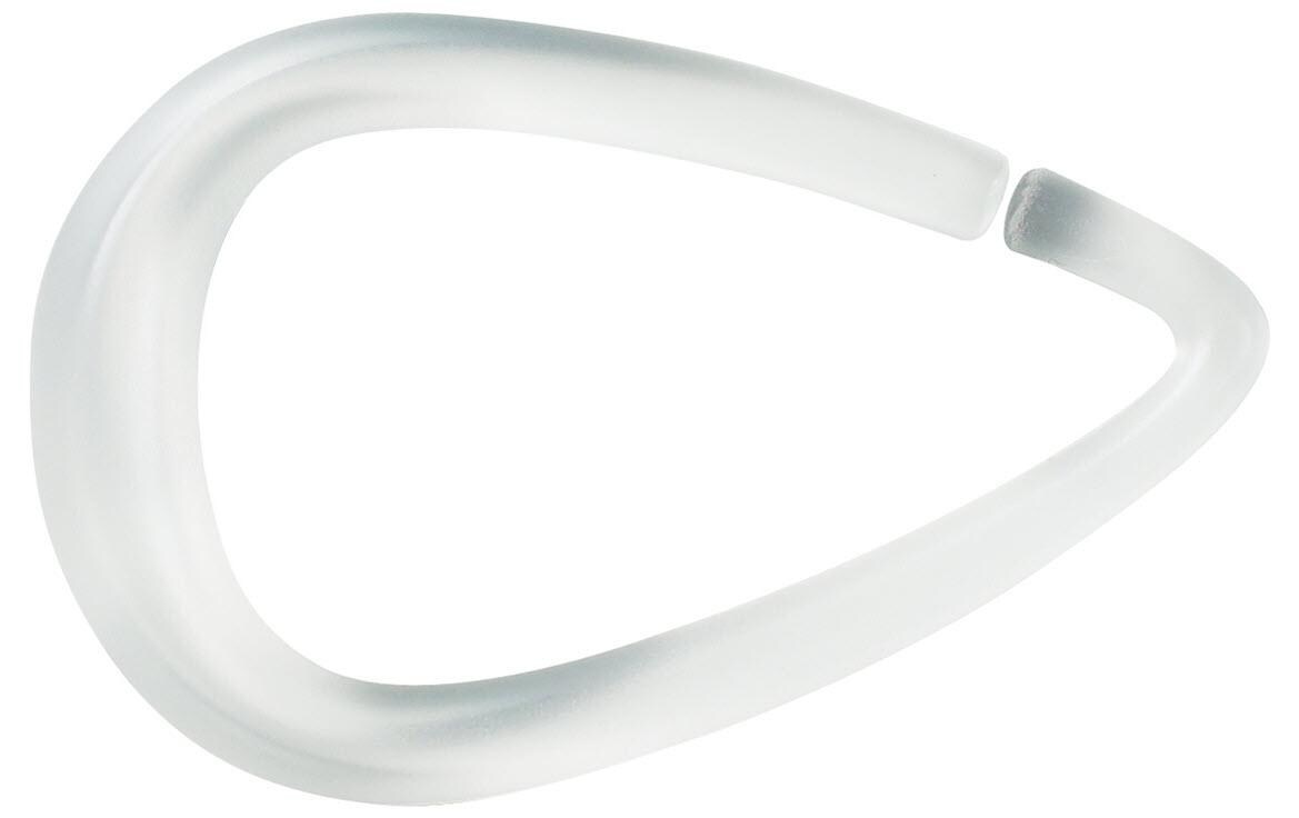 Duschvorhanghaken Drop Transparent, 12 StückDuschhaken/ringe