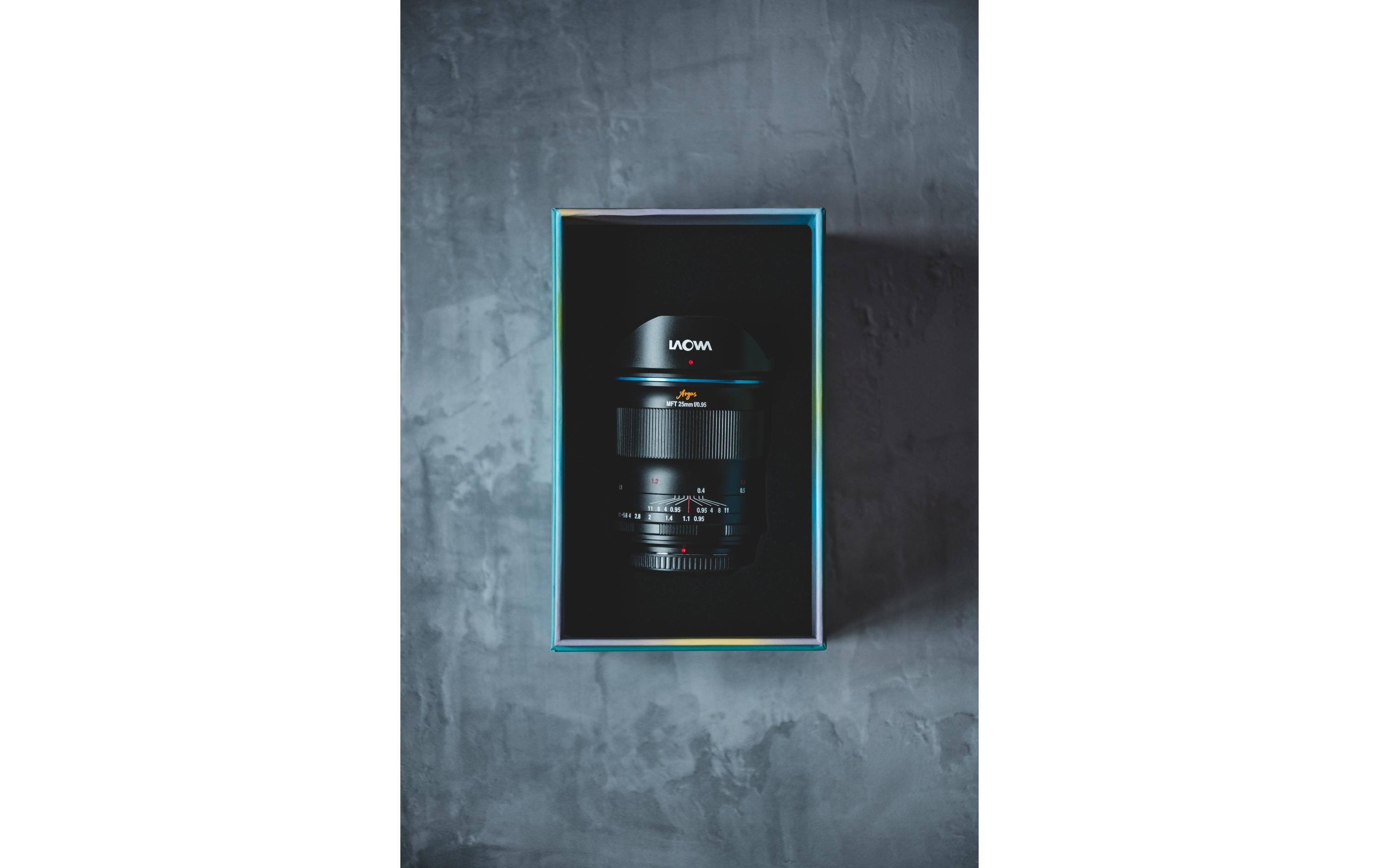 Festbrennweite Argus 25 mm f/0.95 MFT APO – MFT<br>Laowa Argus 25 mm f/0.95 MFT APO