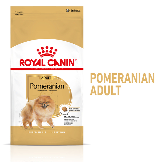 Croquettes chien Pomeranian-Spitz Adulte plus de 10 mois 3kg