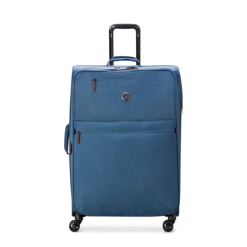 Valise L extensible Maubert 2.0 79 cm Bleu