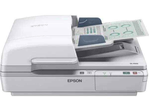 Epson WorkForce DS-7500 - Dokumentscanner - Duplex - A4 - 1200 dpi x 1200 dpi - op til 40 ppm (mono) / op til 40 ppm (farve) - ADF (100 ark) - op til 4000 scanninger pr. dag - USB 2.0