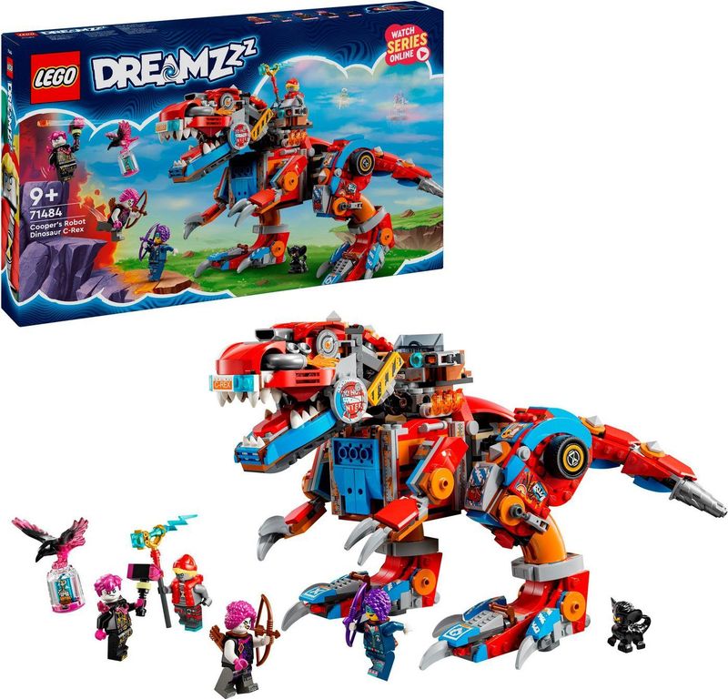 LEGO - DREAMZzz Coopers Robotdinosaurus - Bouwstenen - Multikleur - Kunststof