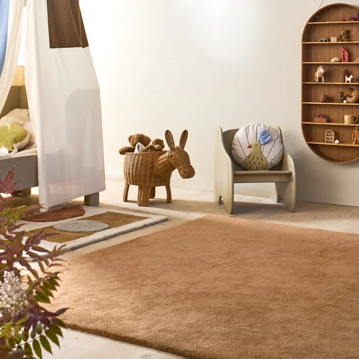 Ferm Living - Donkey Aufbewahrung, Rattan geflochten