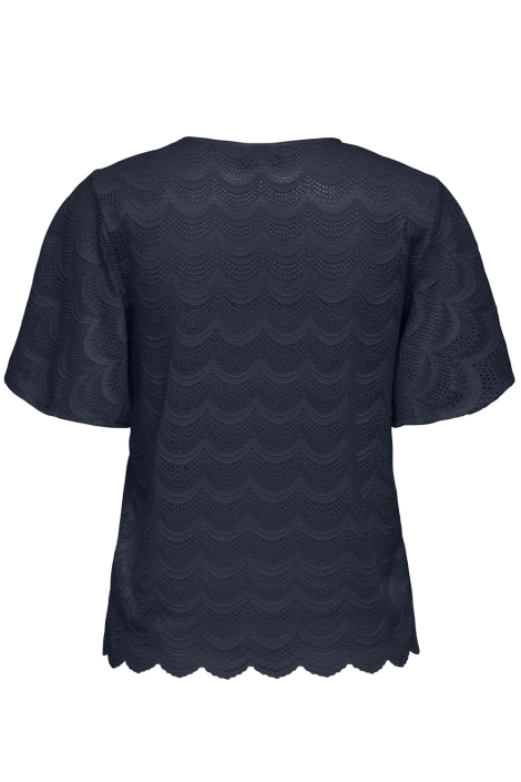 Jacqueline de Yong blauwe dames blouse