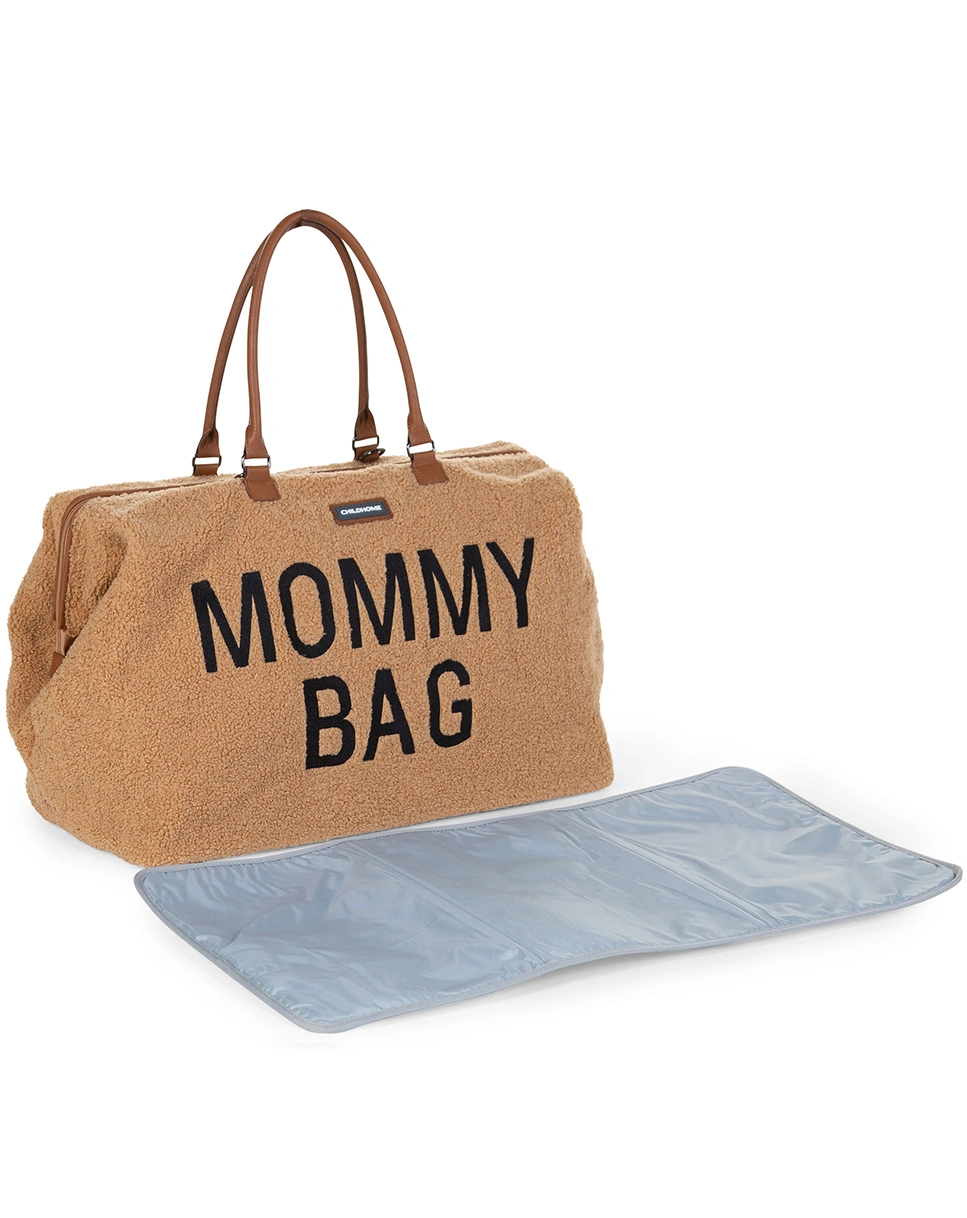 Wickeltasche MOMMY BAG TEDDY (55x30x40) in braun