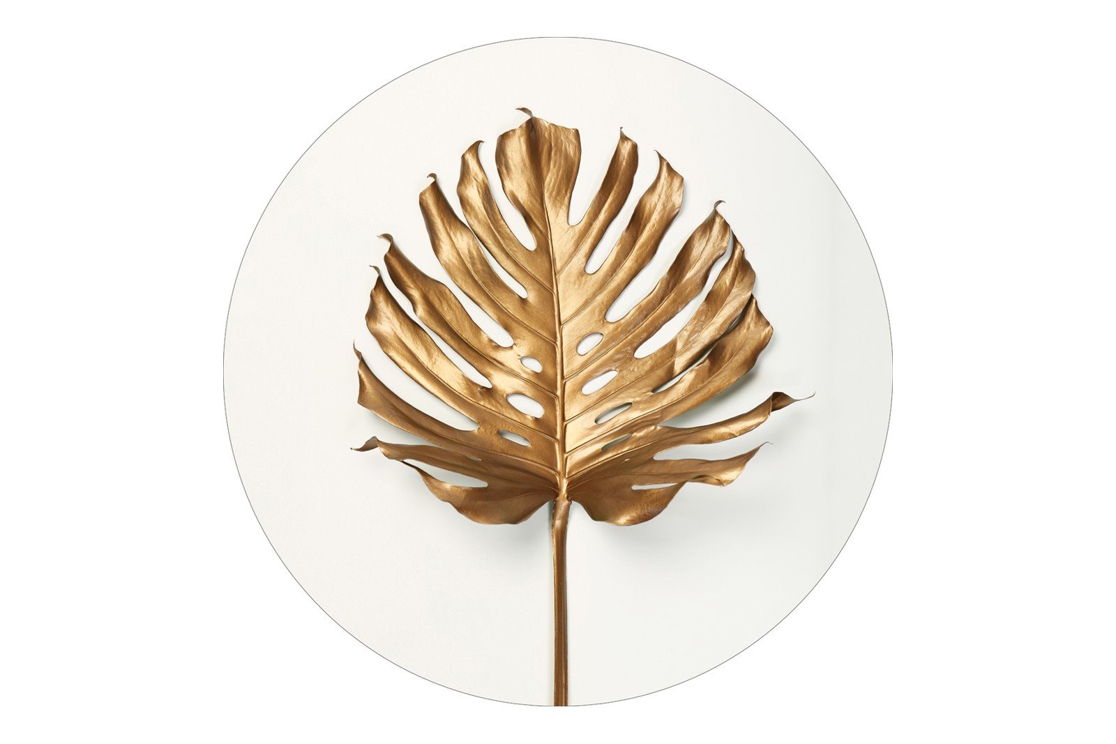 Monstrea gold leaf Ø40 cm