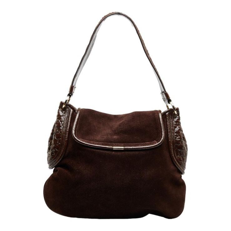 Bvlgari Vintage Bvlgari Shoulder Bag Brown