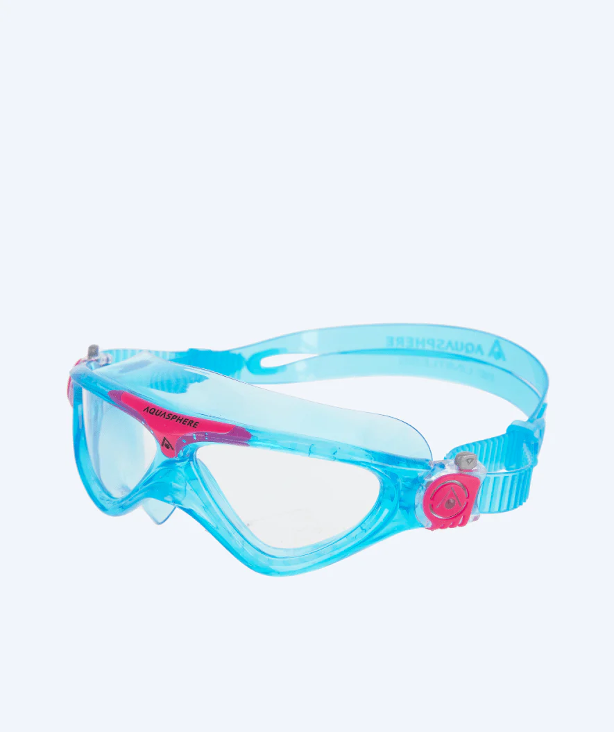 Aquasphere svømmemaske til junior (6-12) - Vista - Klar/pink