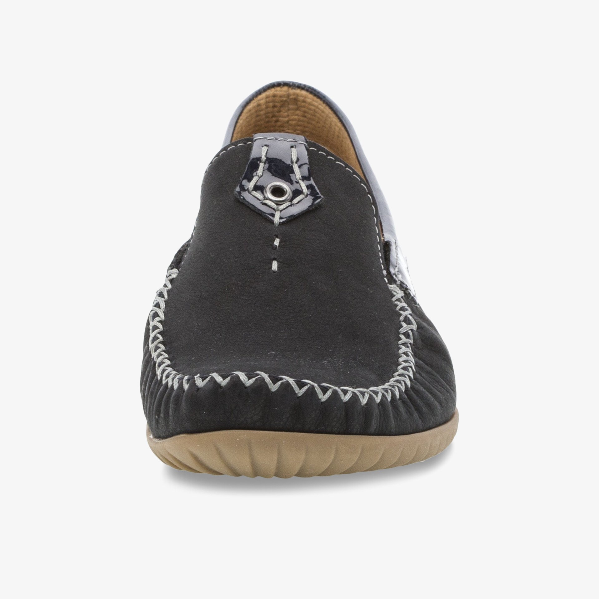 Gabor comfort Damen Slipper blau