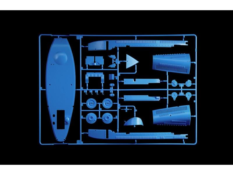 Italeri Bausatz Bugatti Type 35B 1:12 Detailgetreuer Bugatti Rennwagen Modellbausatz