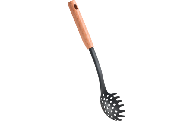 Metaltex Arizona Line Spaghettilöffel mit Buchenholzgriff 34,5 x 6,3 cm