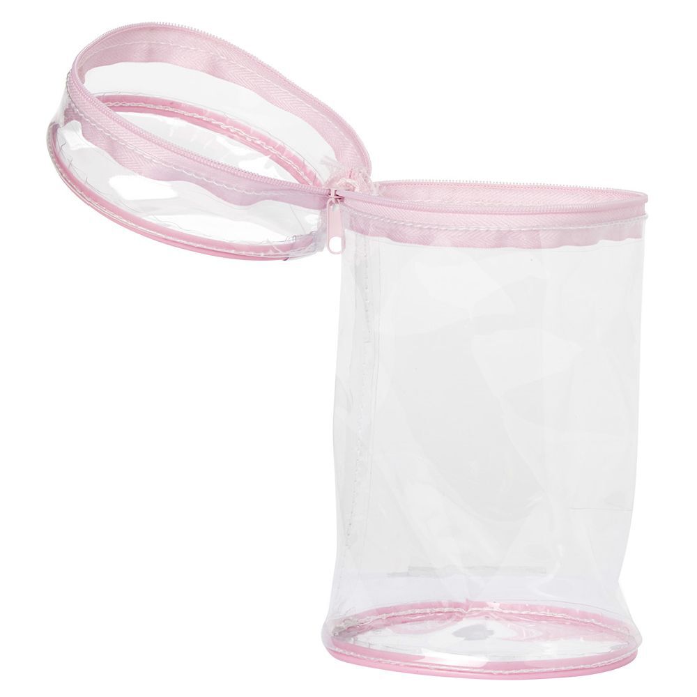 Trousse cosmétique transparente