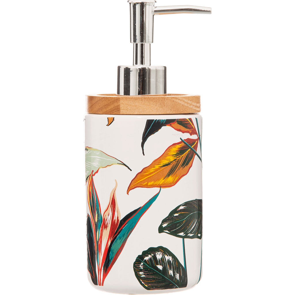 Distributeur de savon grès PALAWAN H 18cm