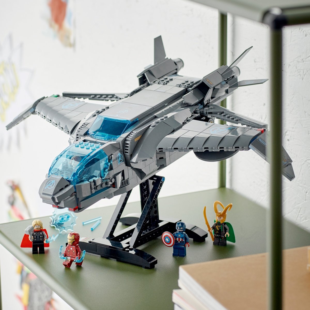 Le Quinjet des Avengers Lego Marvel 76248
