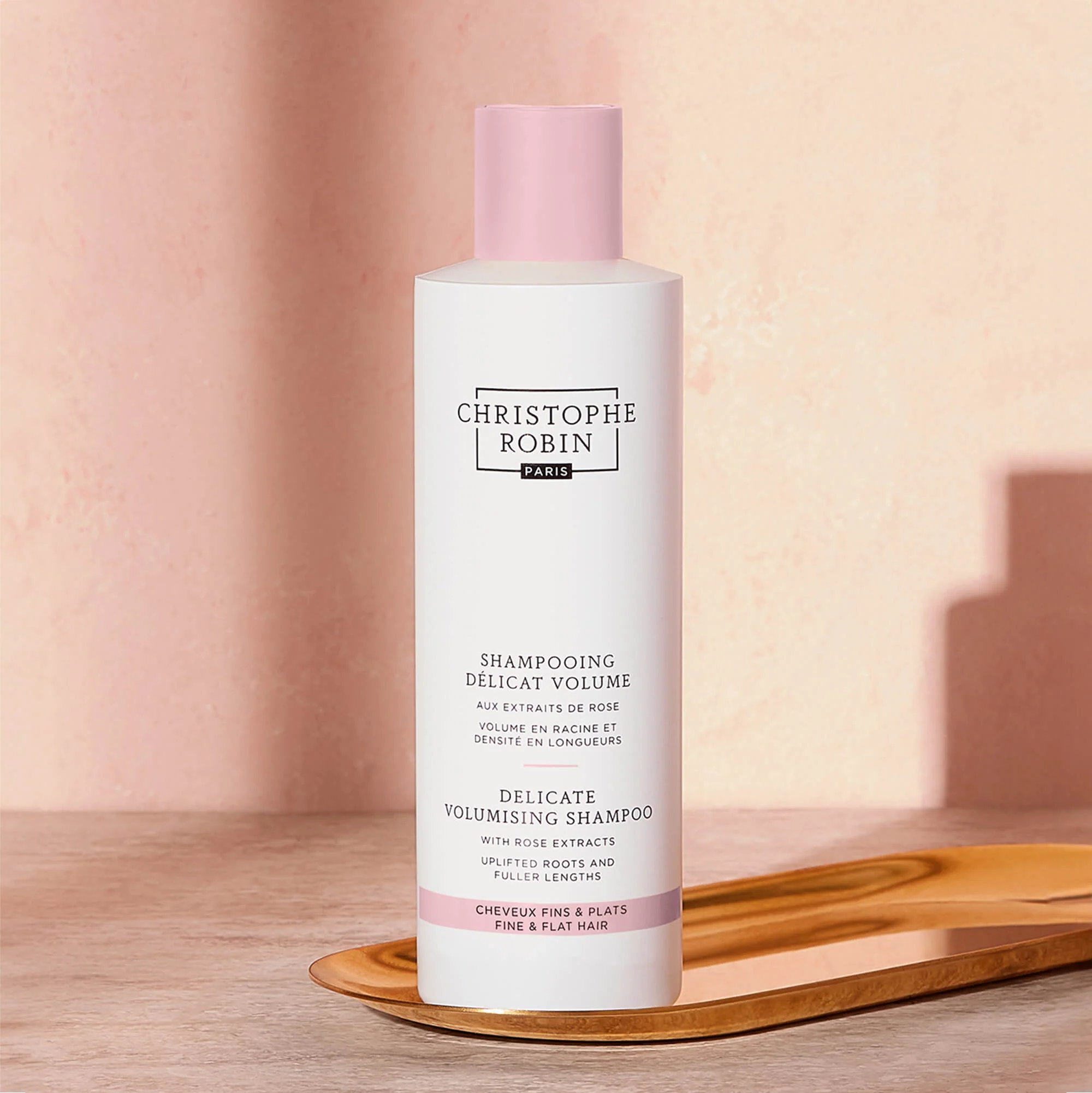 Christophe Robin Shampoing Volume aux Extraits de Rose