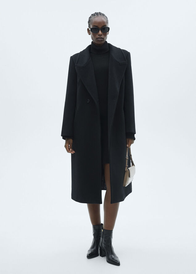 MANGO COAT. -- EYE Black