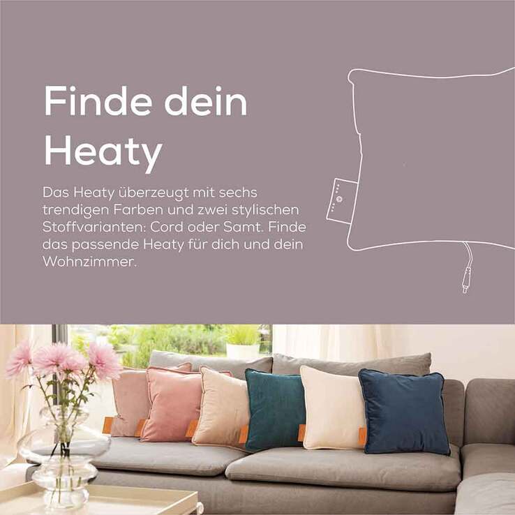 Beurer HK77 Heaty Akku-Heizkissen lavender-lilac, 1 St