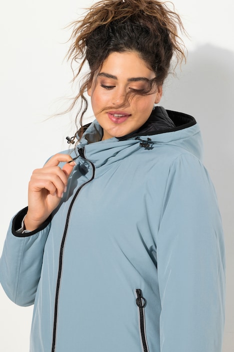 HYPRAR Wende-Steppjacke, Reflektor, 2-Wege-Zipper