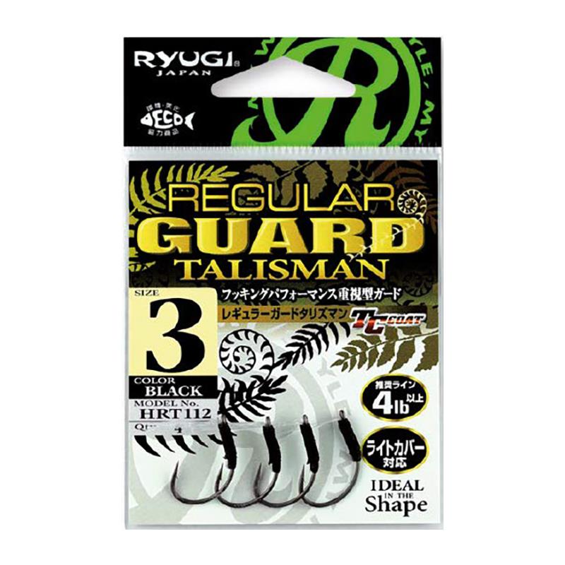 Hameçon Simple Ryugi Regular Guard Talisman - Par 4