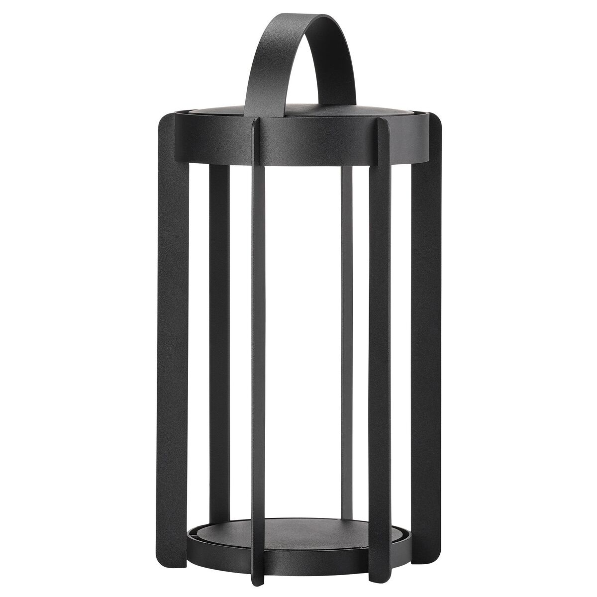 Firefly LED-lanterne, svart aluminium
