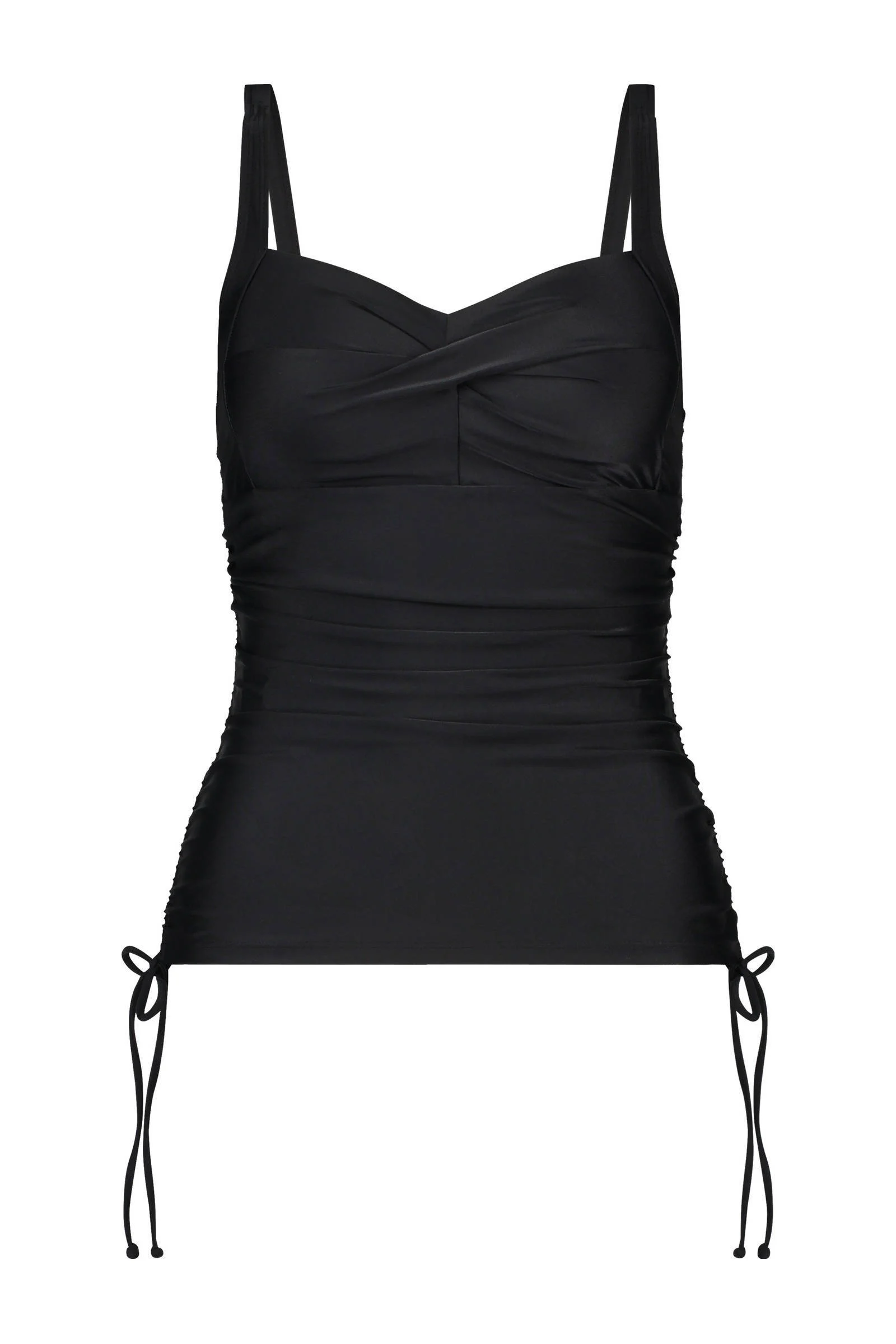Hunkemöller corrigerende tankini bikinitop Luxe zwart