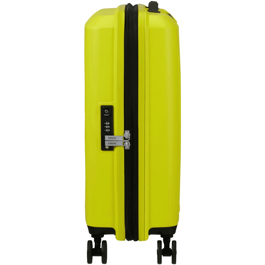 American Tourister Aerostep - 4-Rollen-Kabinentrolley 55 cm erw. light lime