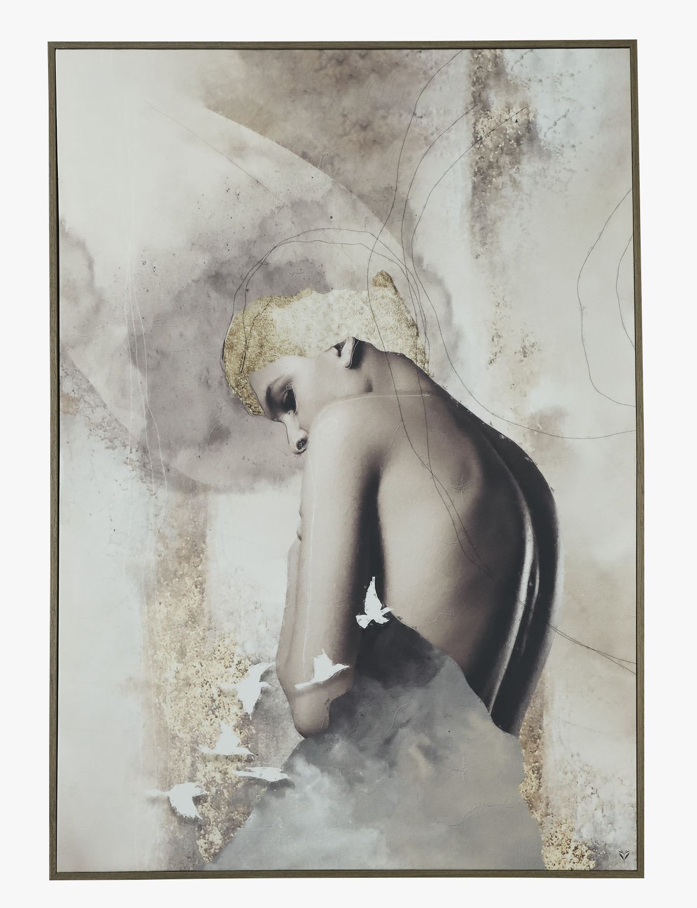 Bilde brun - 50x70 cm