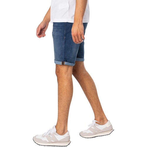 Jack & Jones - Shorts De Mezclilla Rick Azul