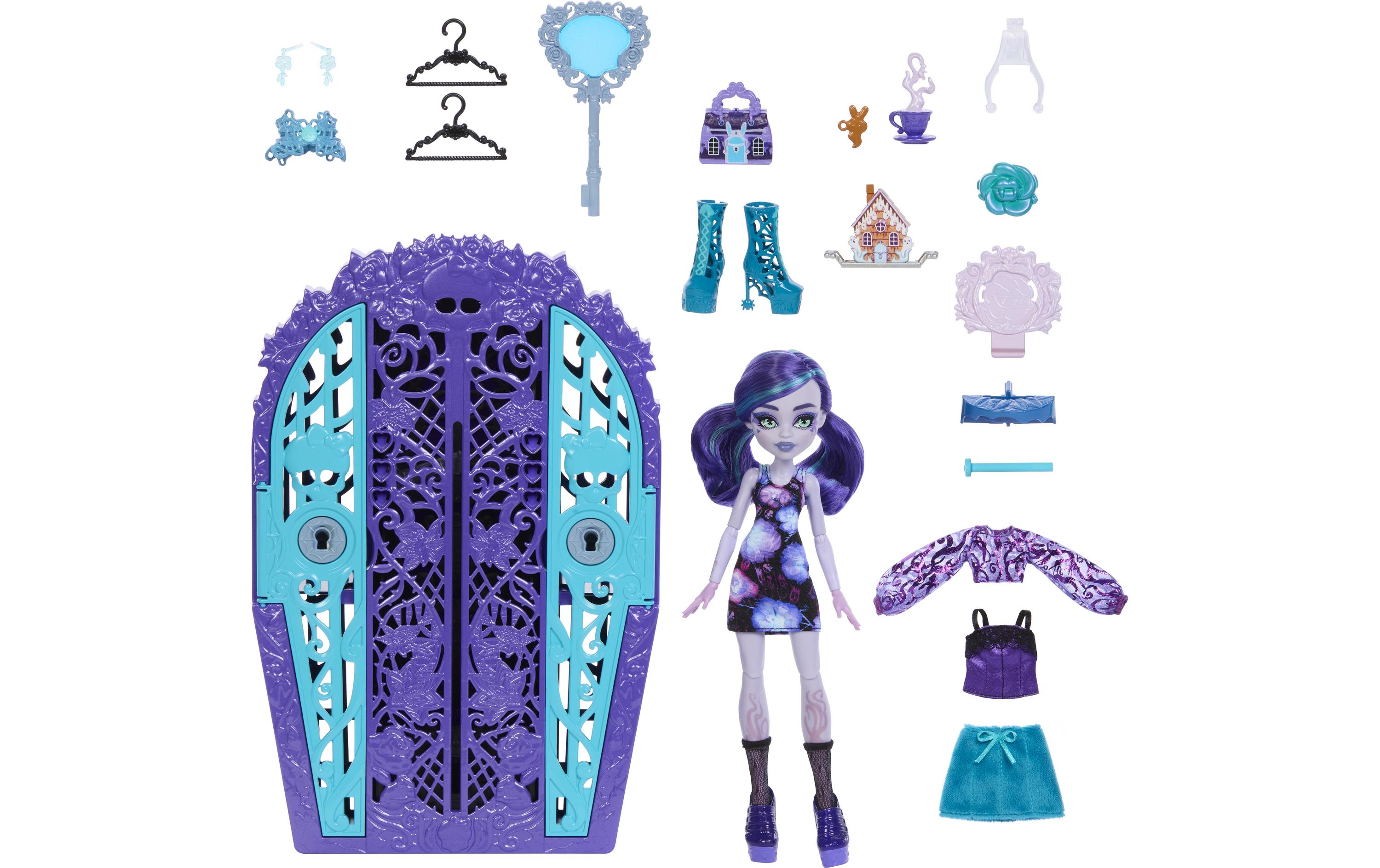 Puppe Verborgene Schätze Mysteries TwylaSkulltimate Secrets Garden Mysteries Spielset, Twyla Puppe mit mehr als 19 Überraschungen