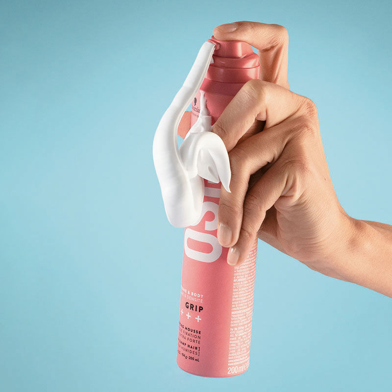Mousse fixation forte Grip Osis+