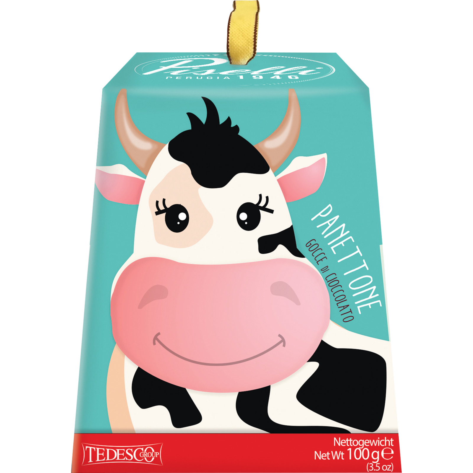 Piselli Panettone Schokolade Animals 100 g