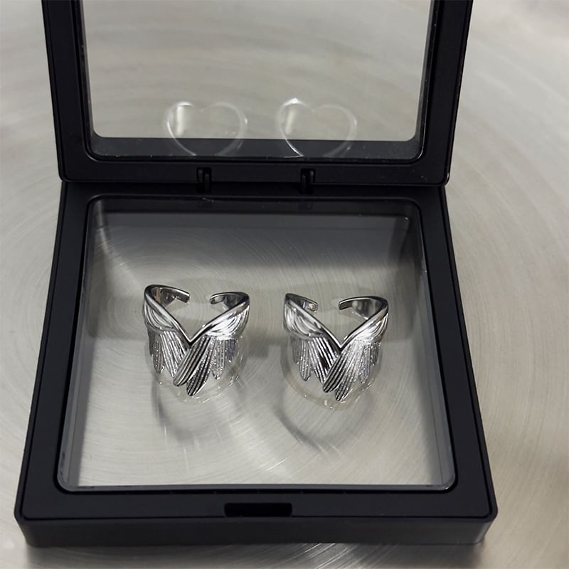 Soosina - Geëmbosseerde open ring