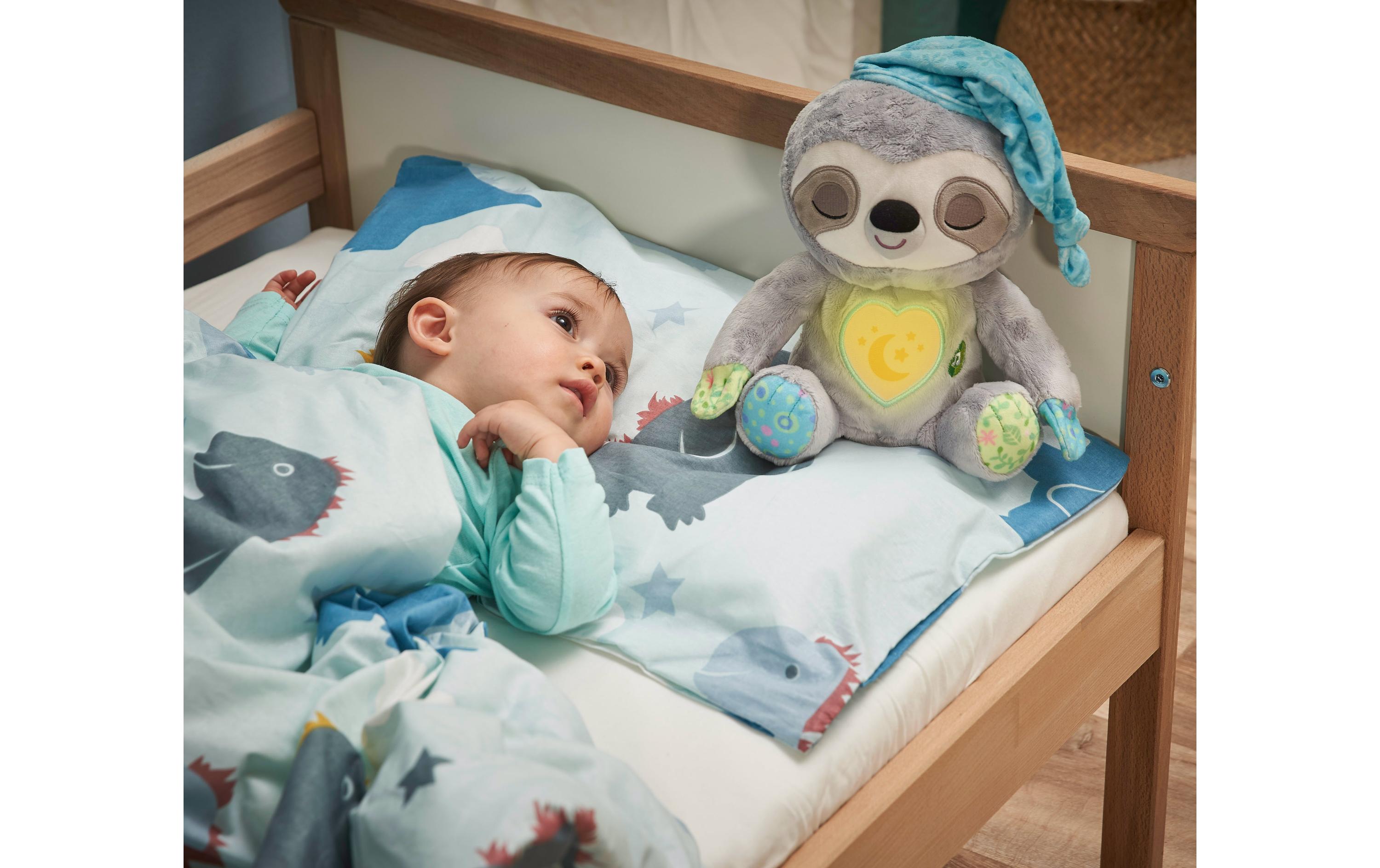 Nachtlicht Schnarchi, das Schlummer-Faultier -DE-Babyspielzeug zum Schlummern und Spielen