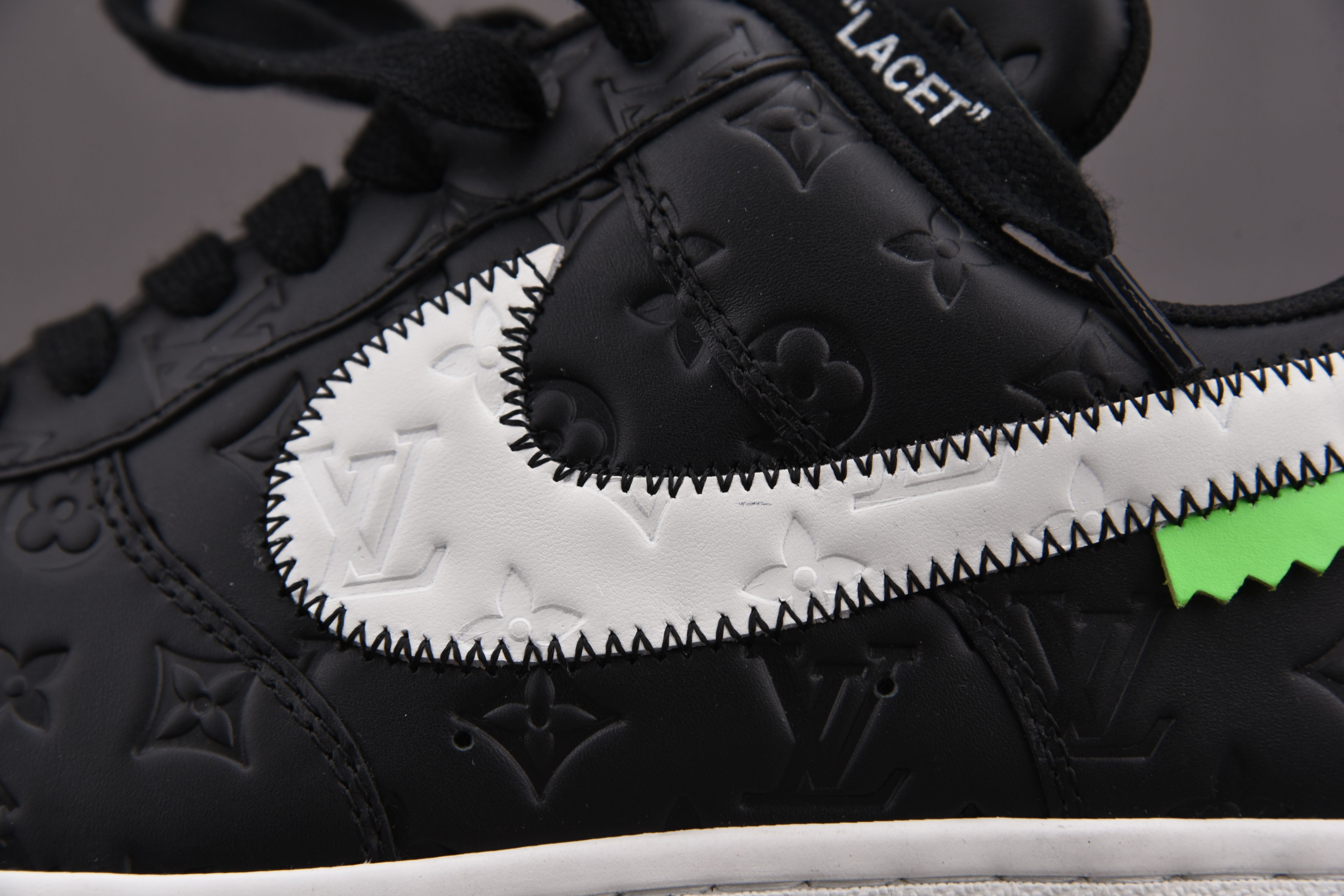Nike Air Force 1 Low Louis Vuitton Dark White (Be careful about the size!!)