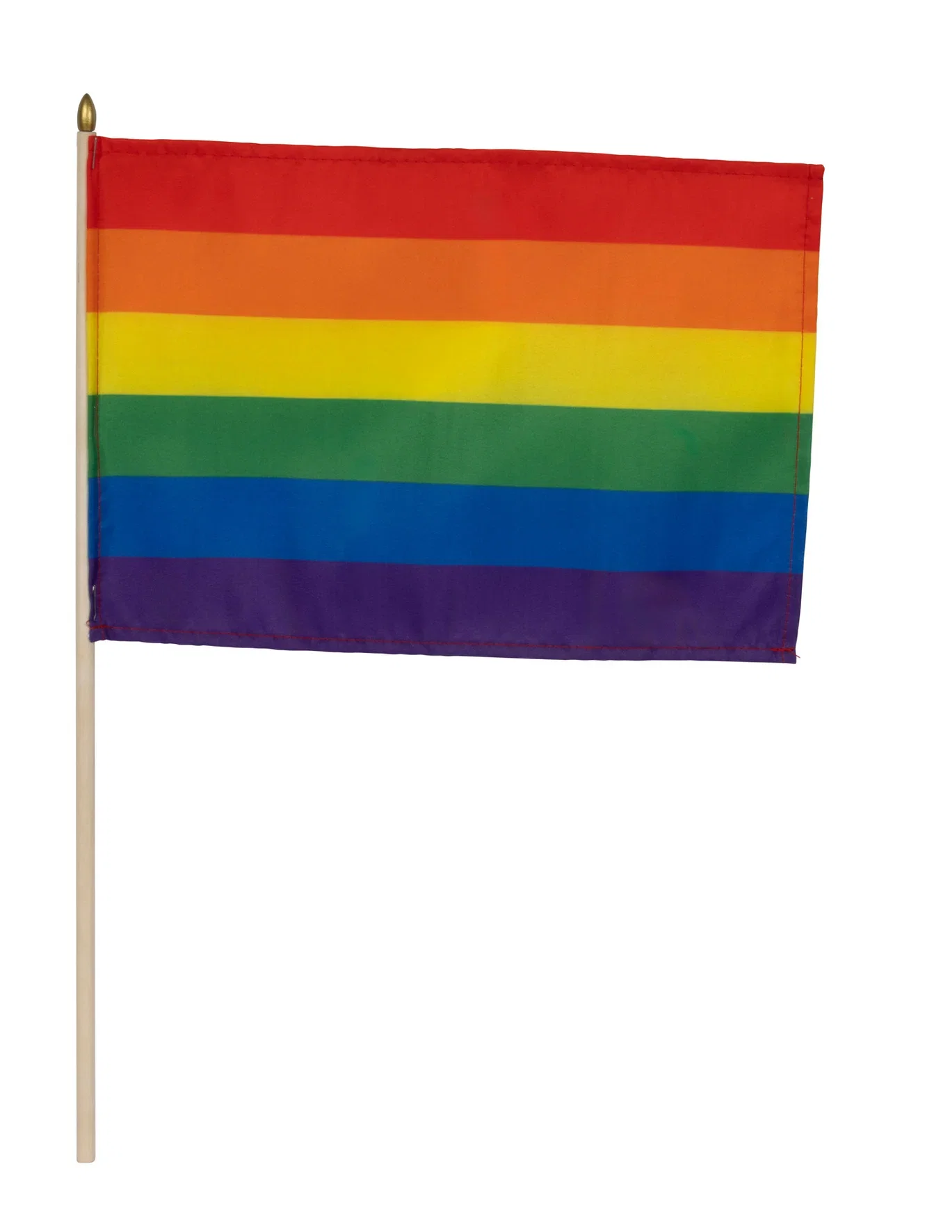 Håndflagg Regnbue Høyde 45 cm
