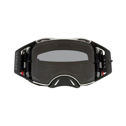 Masque cross Oakley AIRBRAKE MX TUFF BLOCKS ECRAN DARK GREY 2024 - Noir