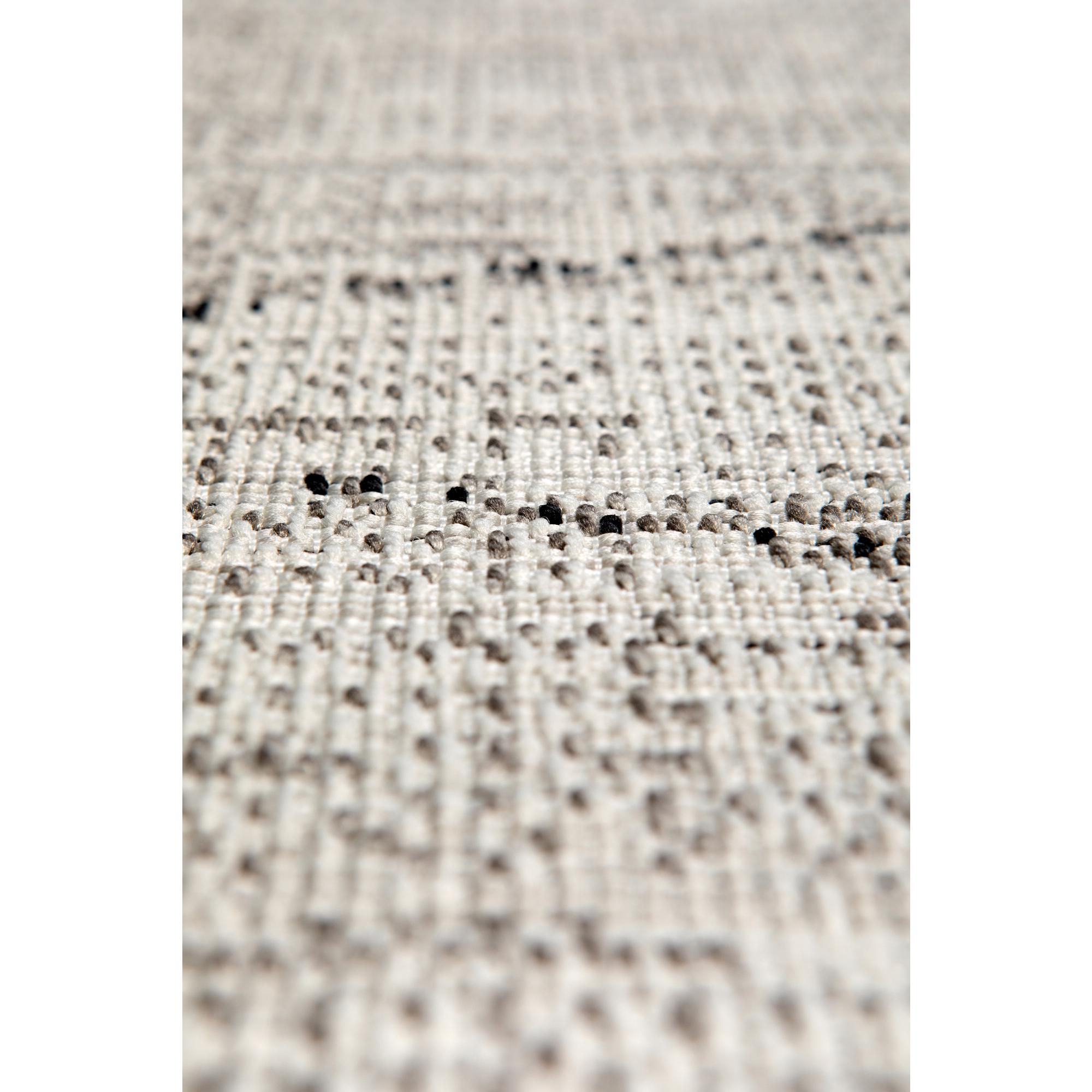 Tapis tweed outdoor neige 160 x 230 cm