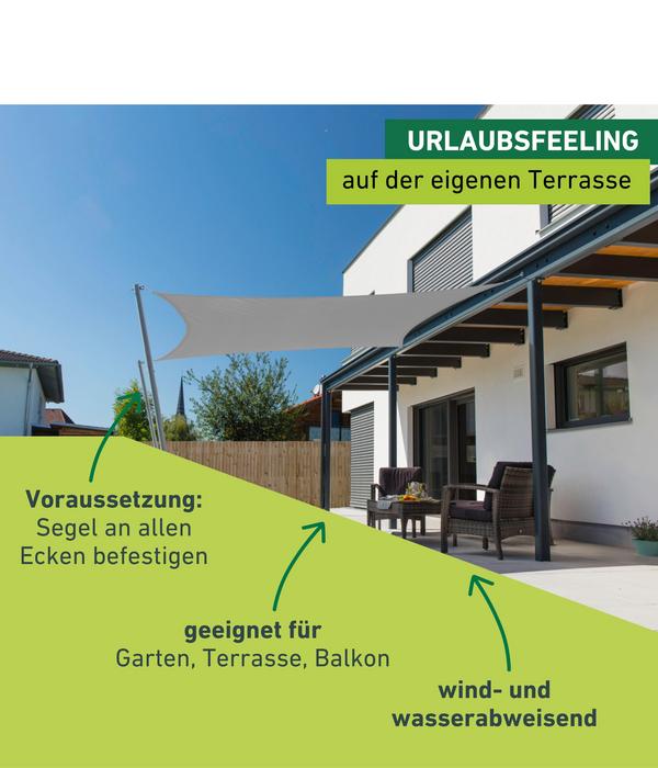 Windhager Sonnensegel Cannes, quadratisch, ca.