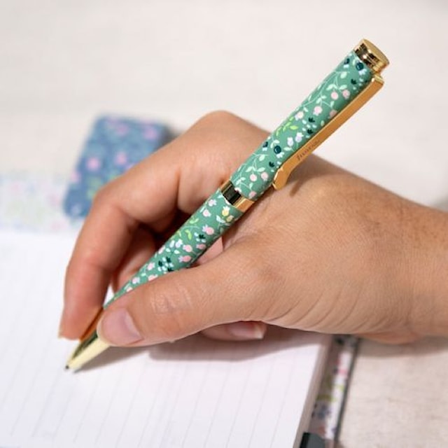 Kulepenn Meadow svart blekk Filofax