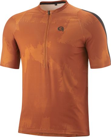 VEDELLO Herren-Kurzarmtrikot  copper clay  4XL