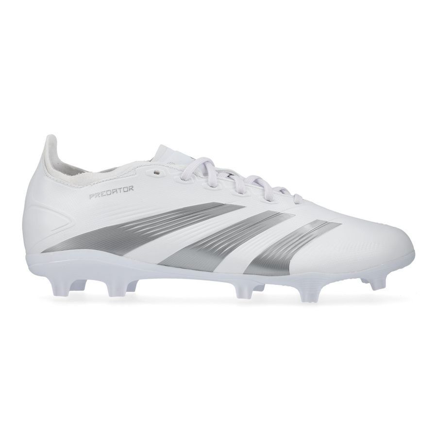 adidas Predator League FG Pearlized - Blanc/Argenté