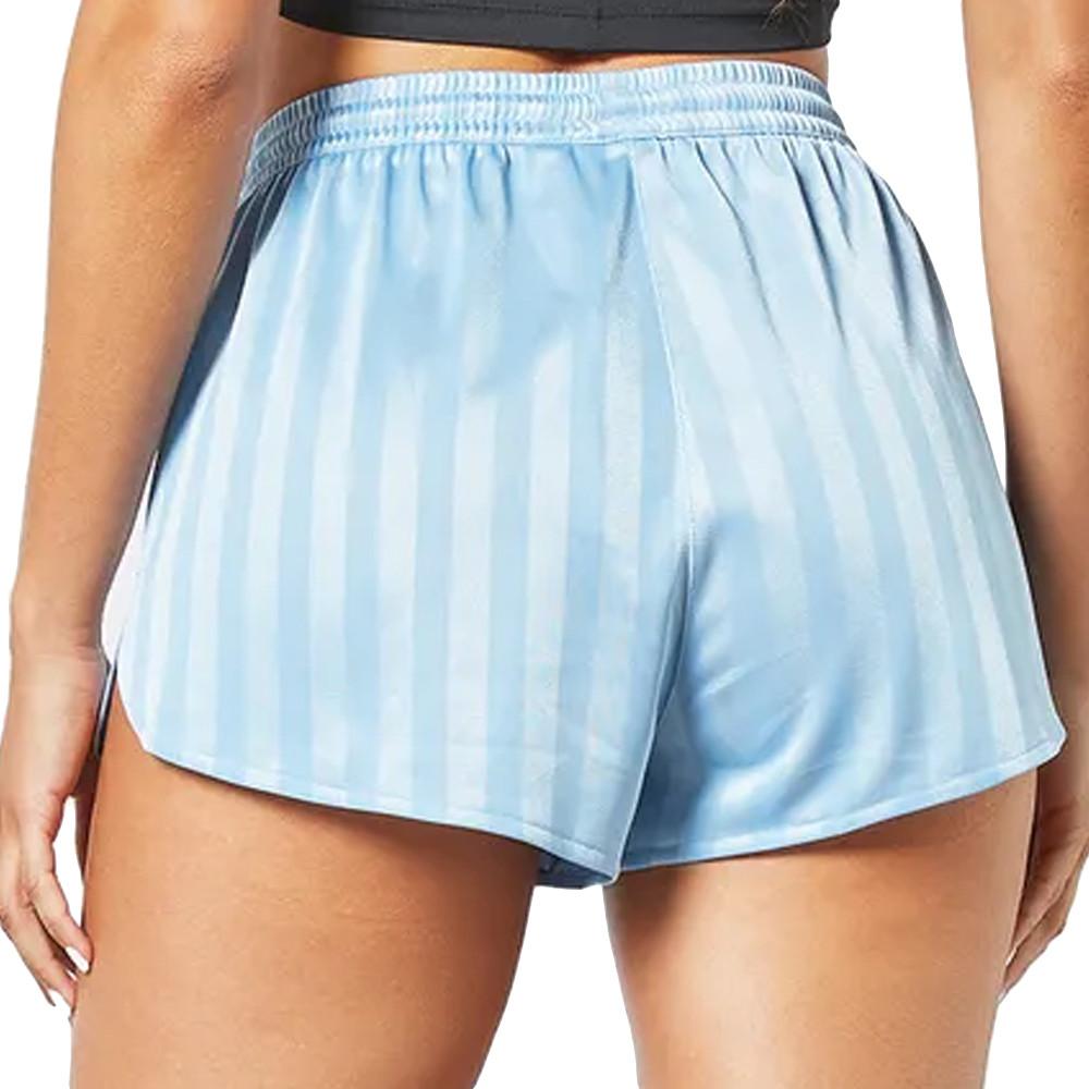 Adidas Short Bleu Femme Adidas Striped