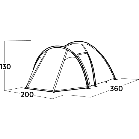 Easy Camp Lomsdal kuppeltelt