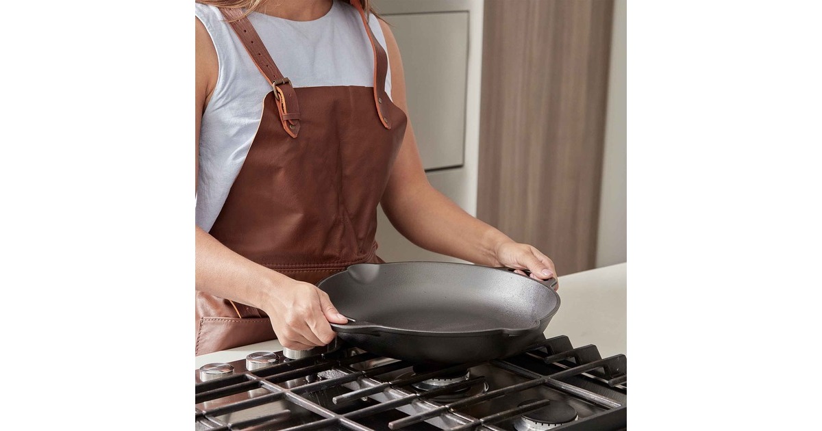 VictoriaSkillet met twee handgrepen 33 cm, Enameled bak-/braadpan  (Zwart, Color packaging)