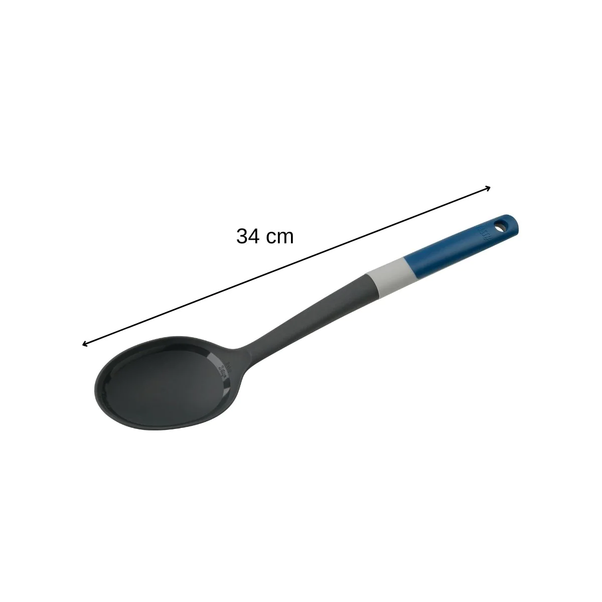 Cuillère doseuse manche bleu foncé 34 cm Core Tasty