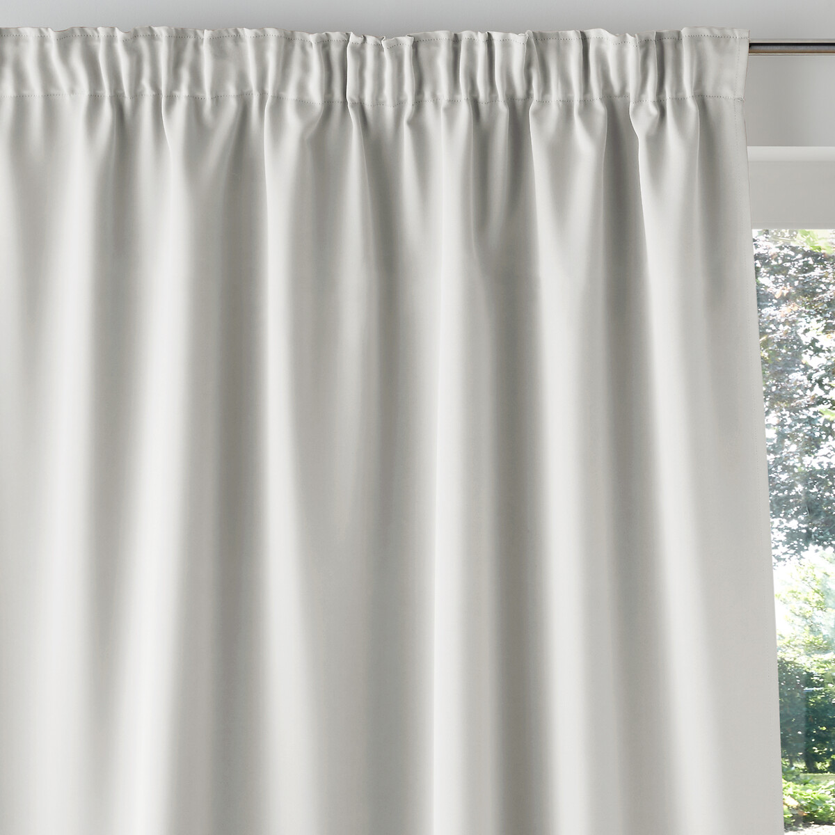 LA REDOUTE INTERIEURS<br>Cortina blackout com acabamento franzido, Voda
